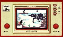 Octopus sur Nintendo Game and Watch